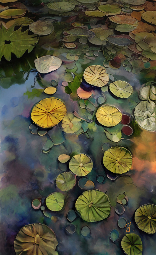 Lily Pads von Ruth Day