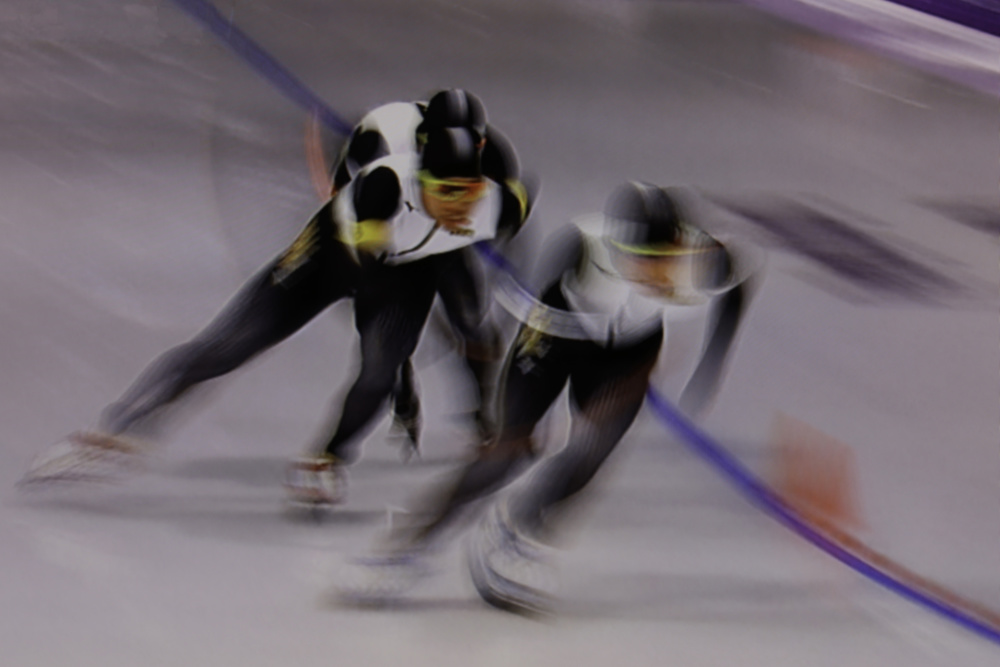 Speed Skating von Ryu Shin Woo