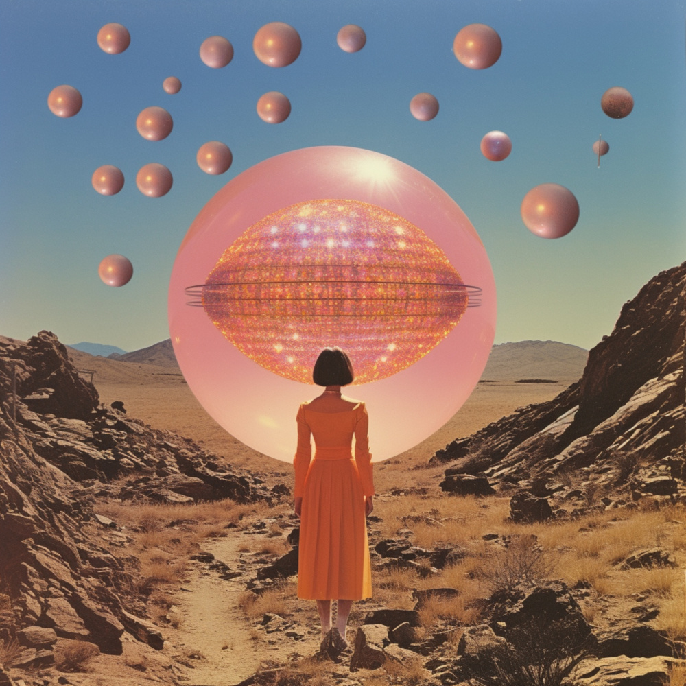 Surreal Space Collage von Samantha Hearn