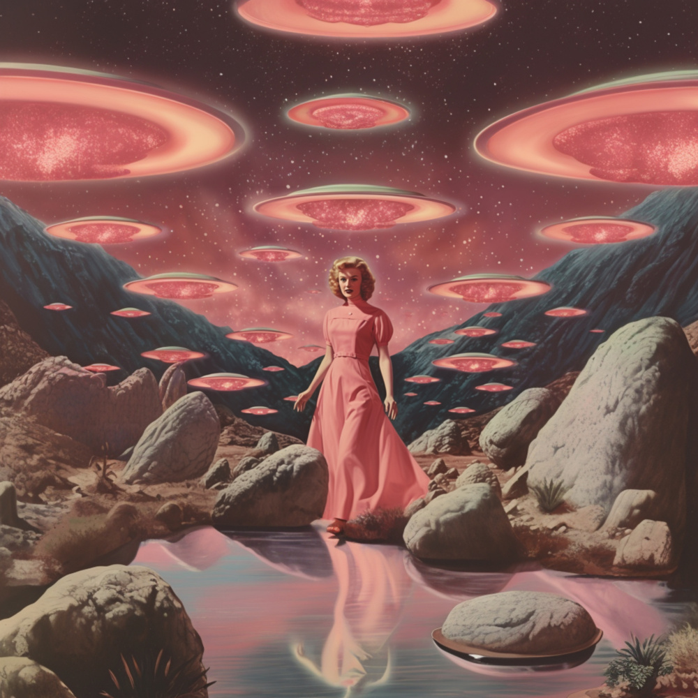 Vintage Space Barbie 2 von Samantha Hearn