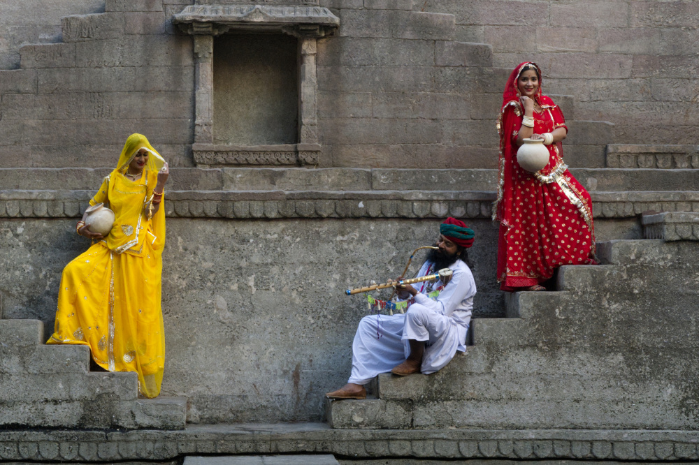 Love Story in Stepwell von SAMIR KUMAR SAMANTA