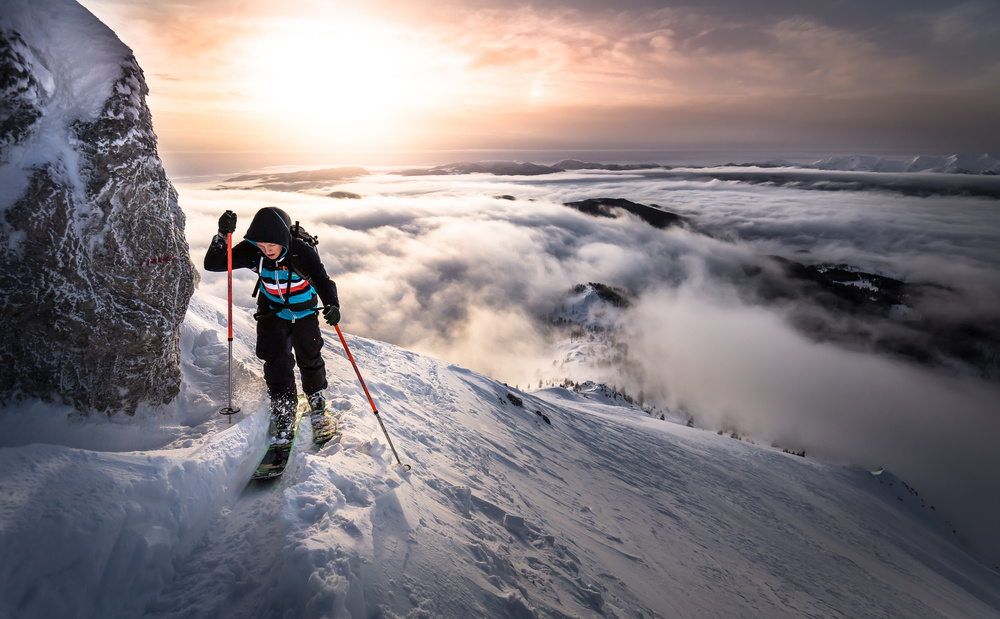 Morning winter hiking von Sandi Bertoncelj