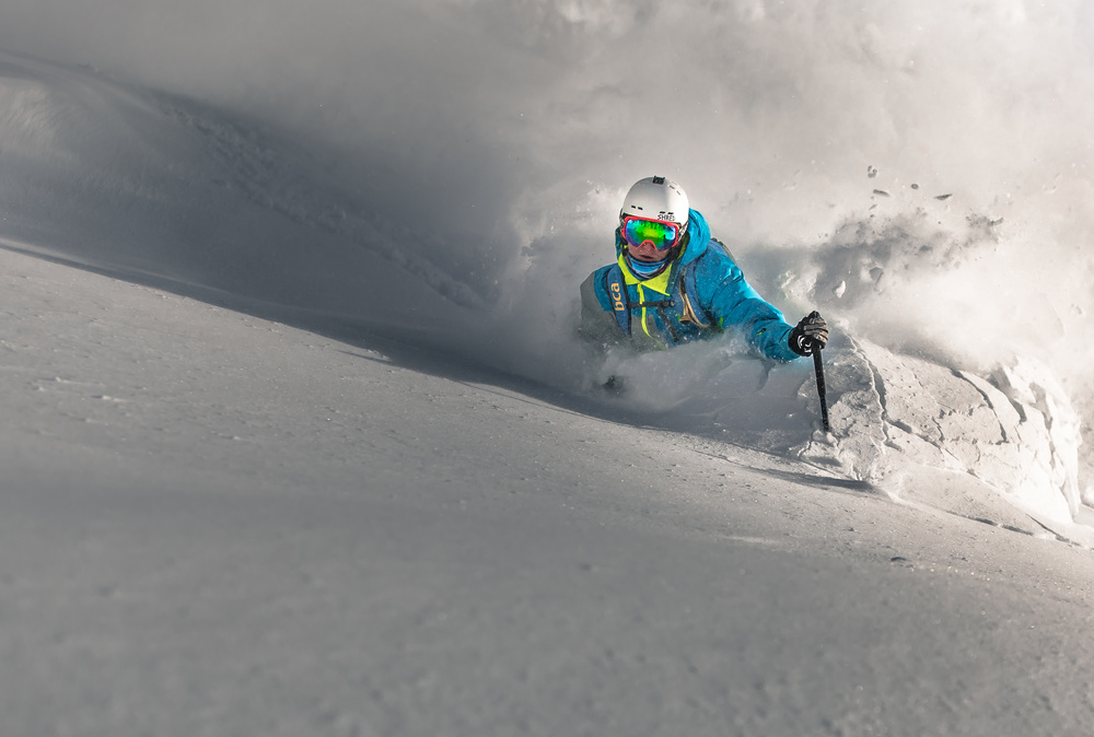 Powder earthquake von Sandi Bertoncelj