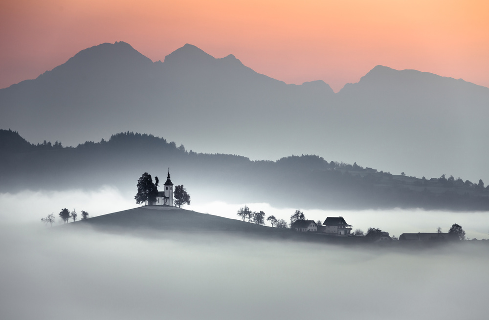 Glowing morning von Sandi Bertoncelj