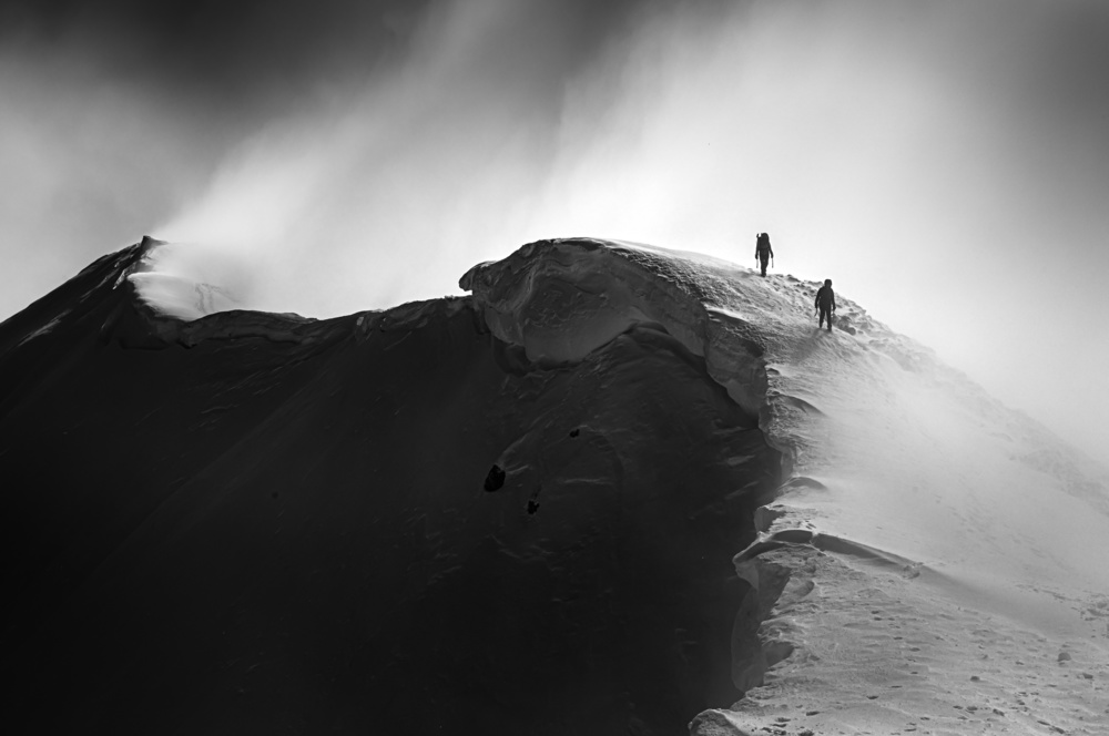 Snowy ridge walk von Sandi Bertoncelj