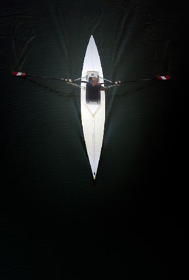 The rower of the Arno River