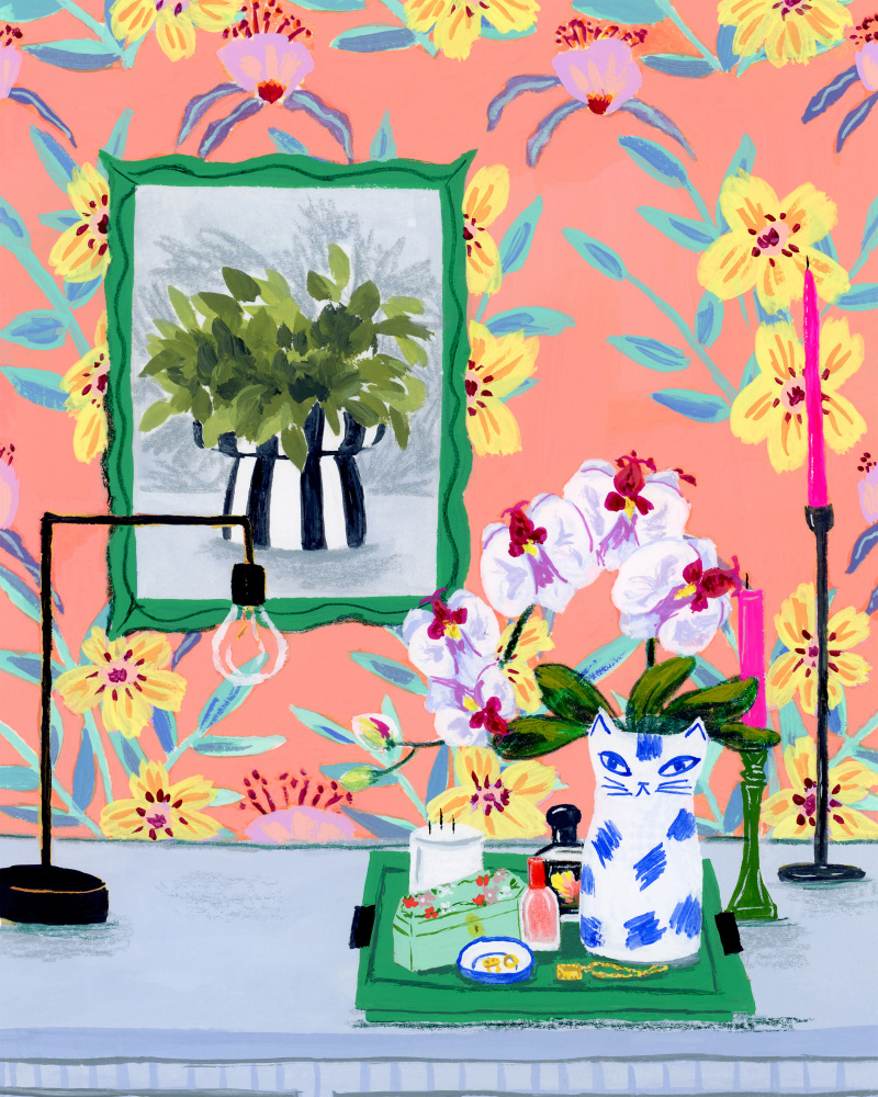 Funky Wallpaper von Sarah Gesek