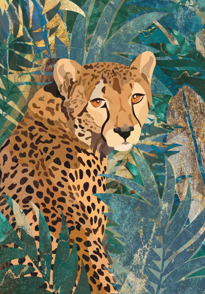 Cheetah In the Jungle 2 von Sarah Manovski