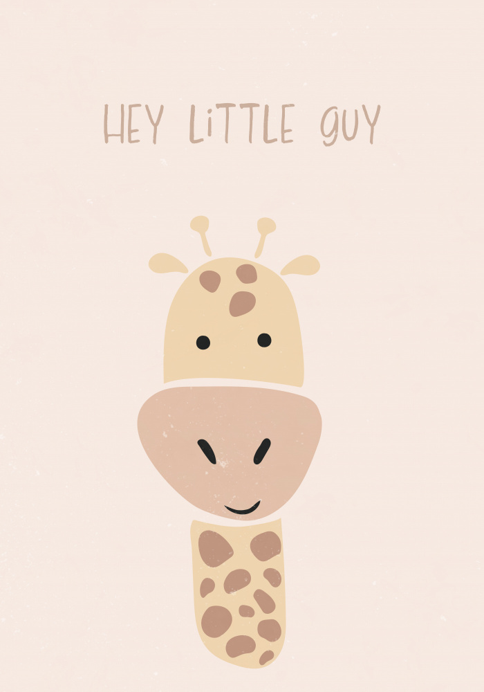 Giraffe nursery print von Sarah Manovski