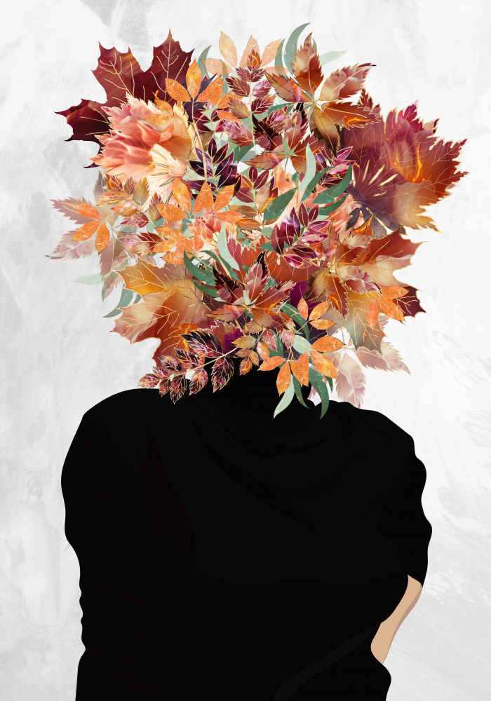 Autumn Face - Marilyn Monroe von Sarah Manovski