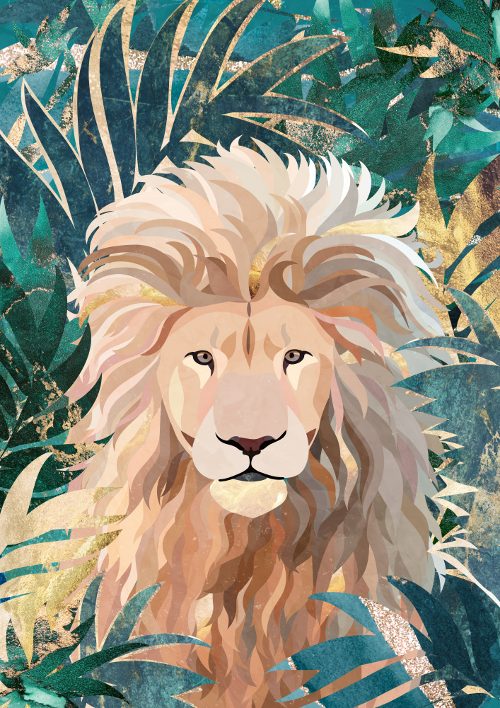 Lion Jungle 2 von Sarah Manovski