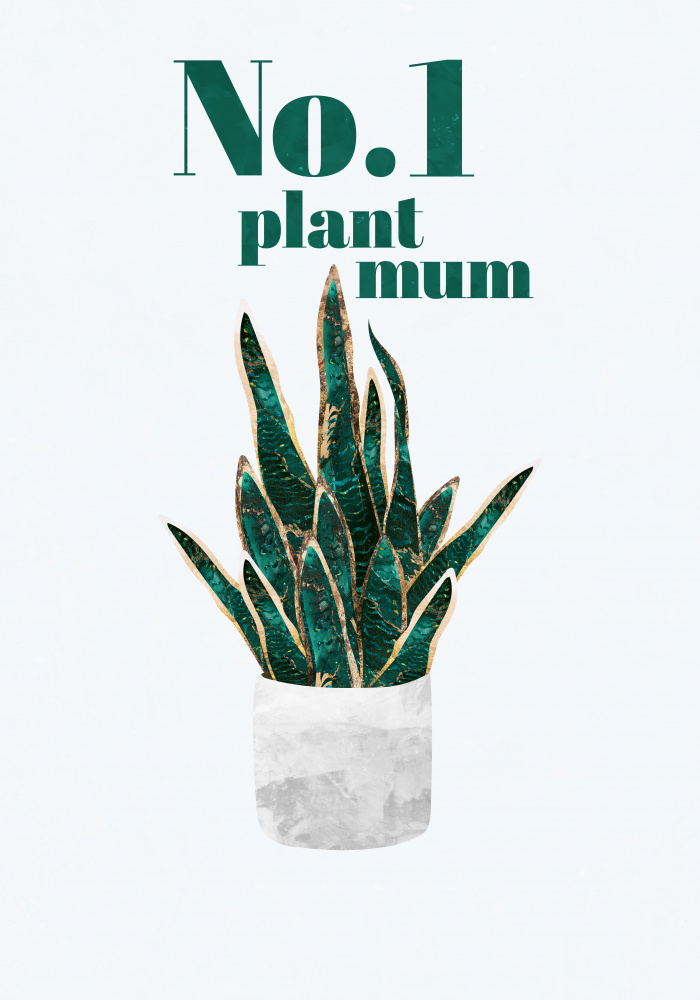 Plant typography quote text 3 von Sarah Manovski