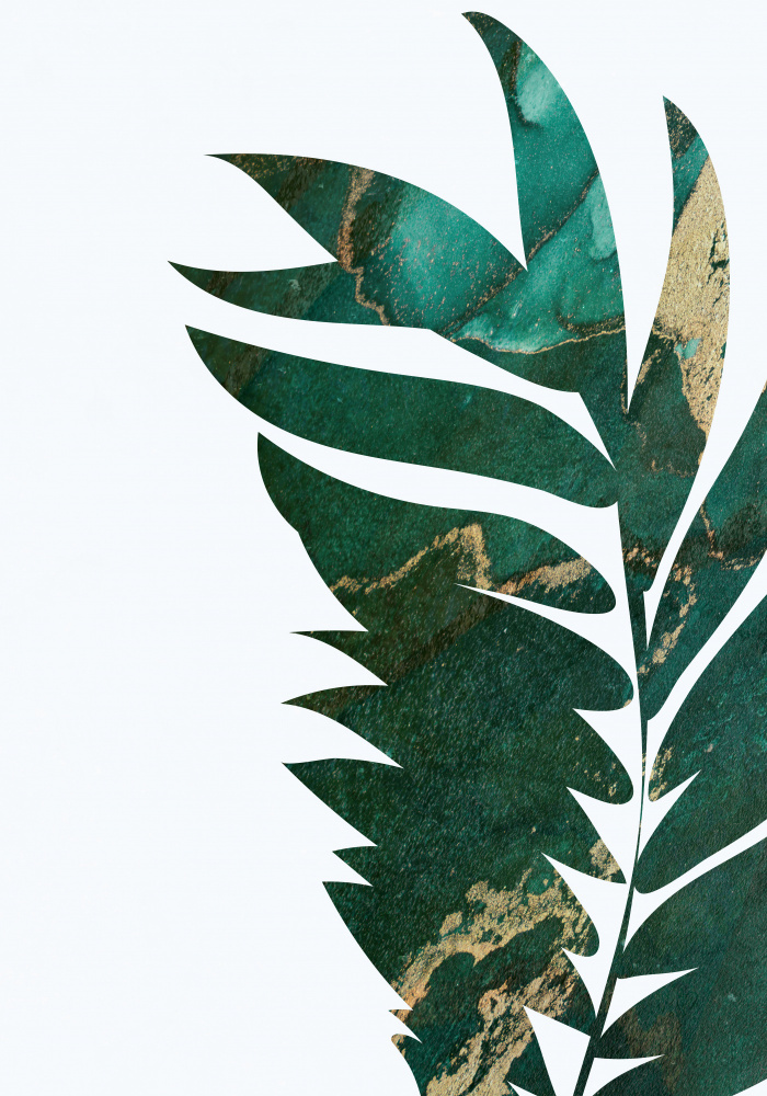 Tropical leaf 2 von Sarah Manovski