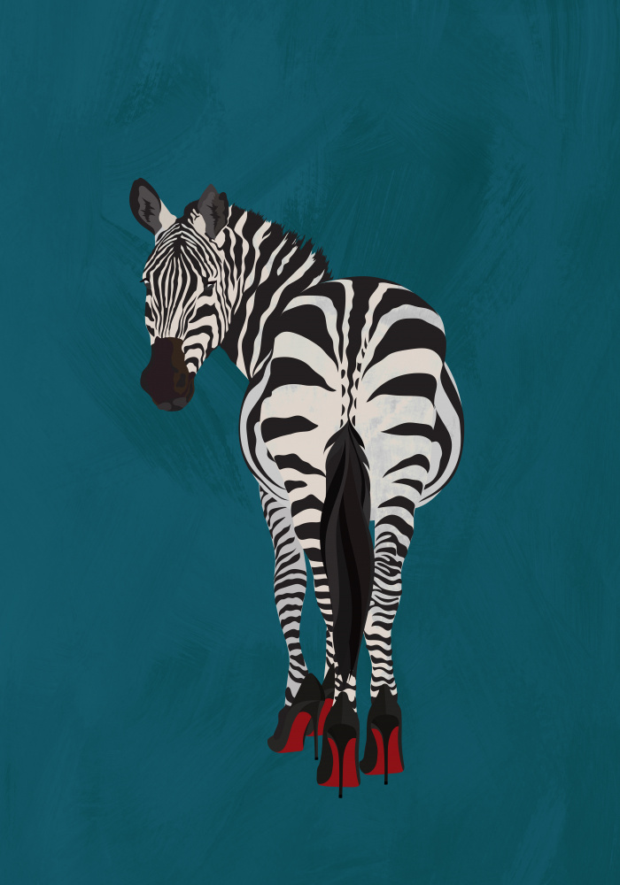 Zebra heels von Sarah Manovski