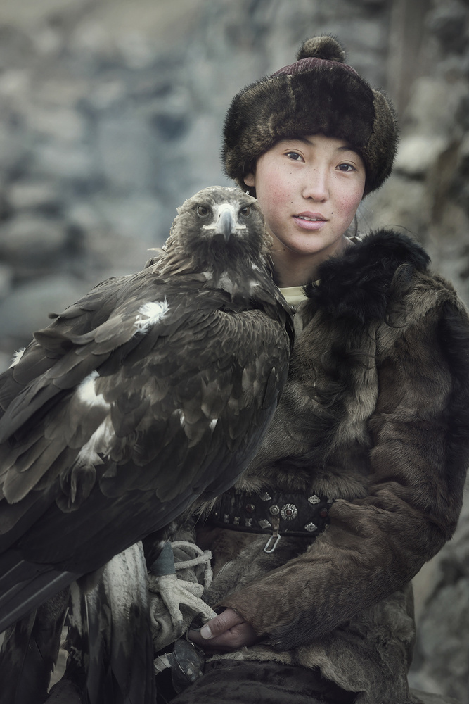 New gen. Eagle Hunter,Mongolia von Saravut Whanset