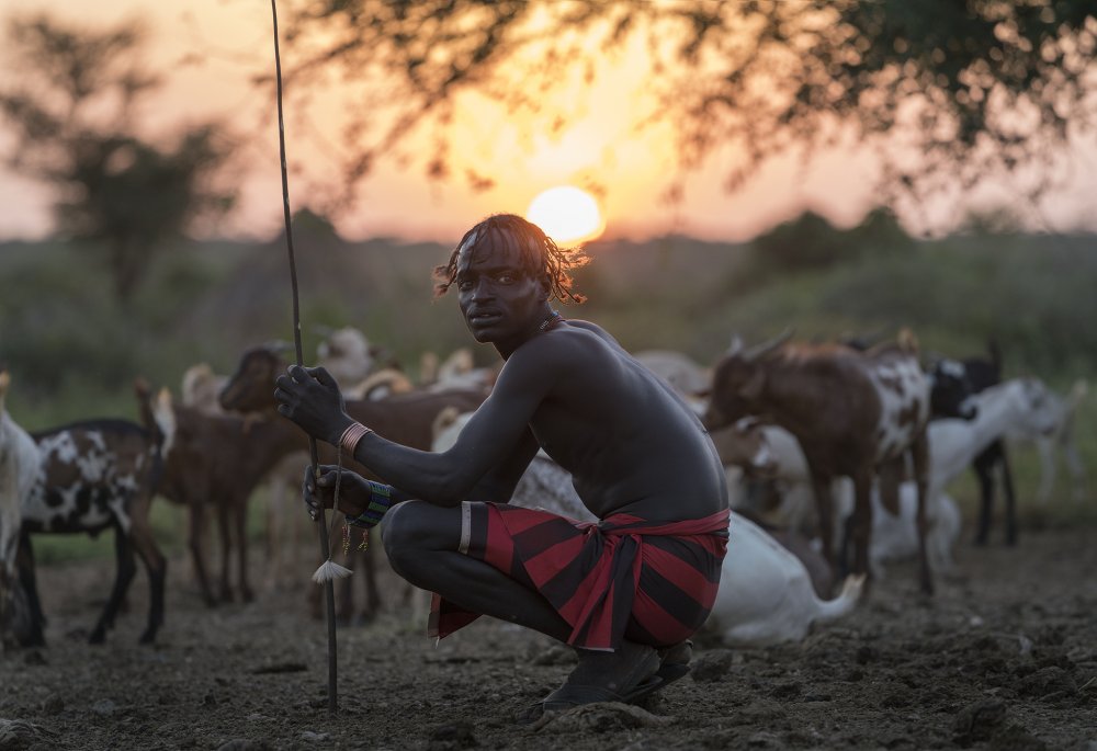 Ethiopian Hamar tribes von Sarawut Intarob