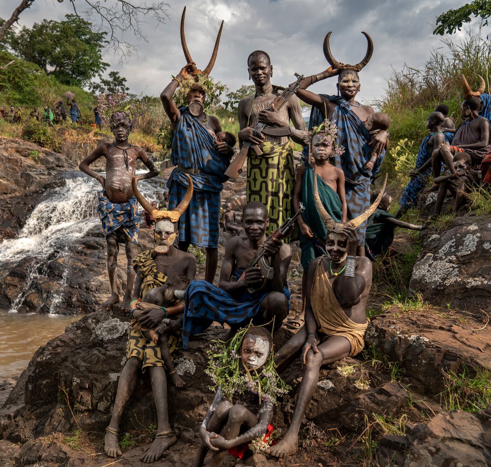 Ethiopian Suri tribes von Sarawut Intarob