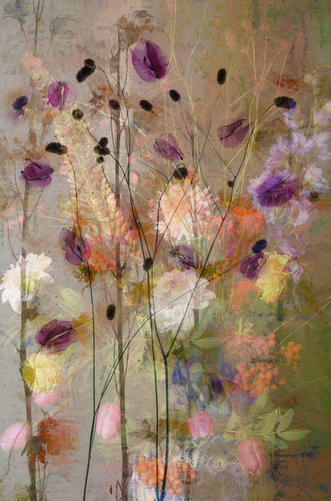 Painterly flowers von Saskia Dingemans