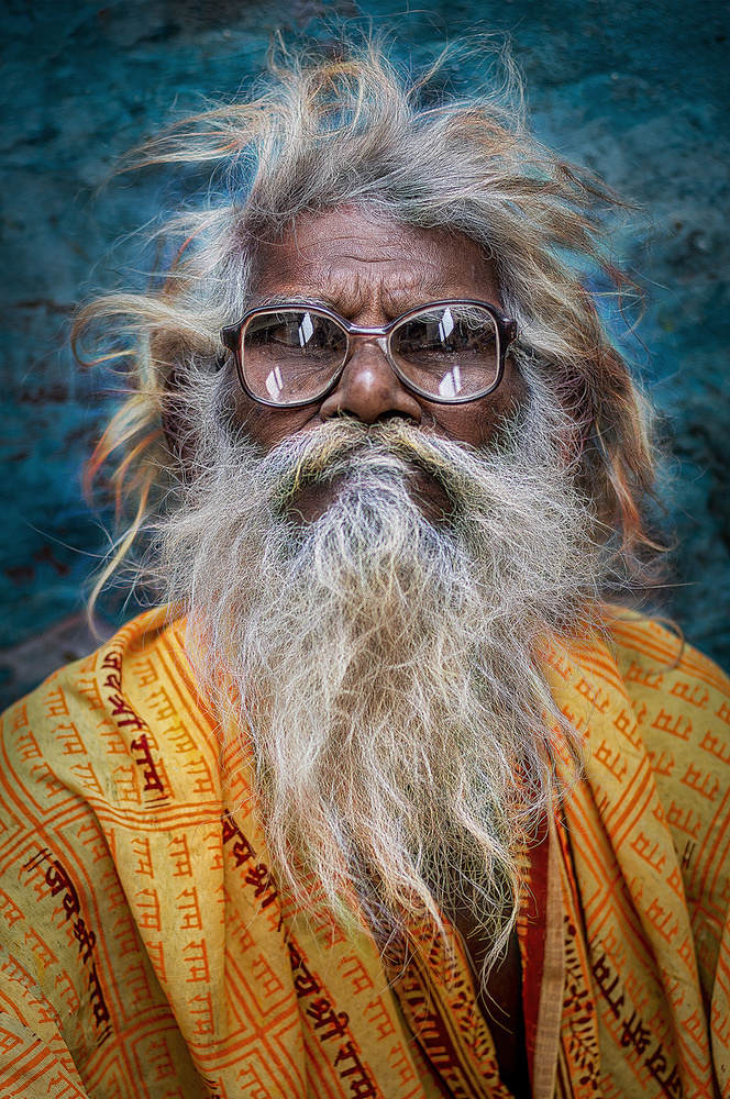 Hairy Sadhu von Saurabh Sirohiya