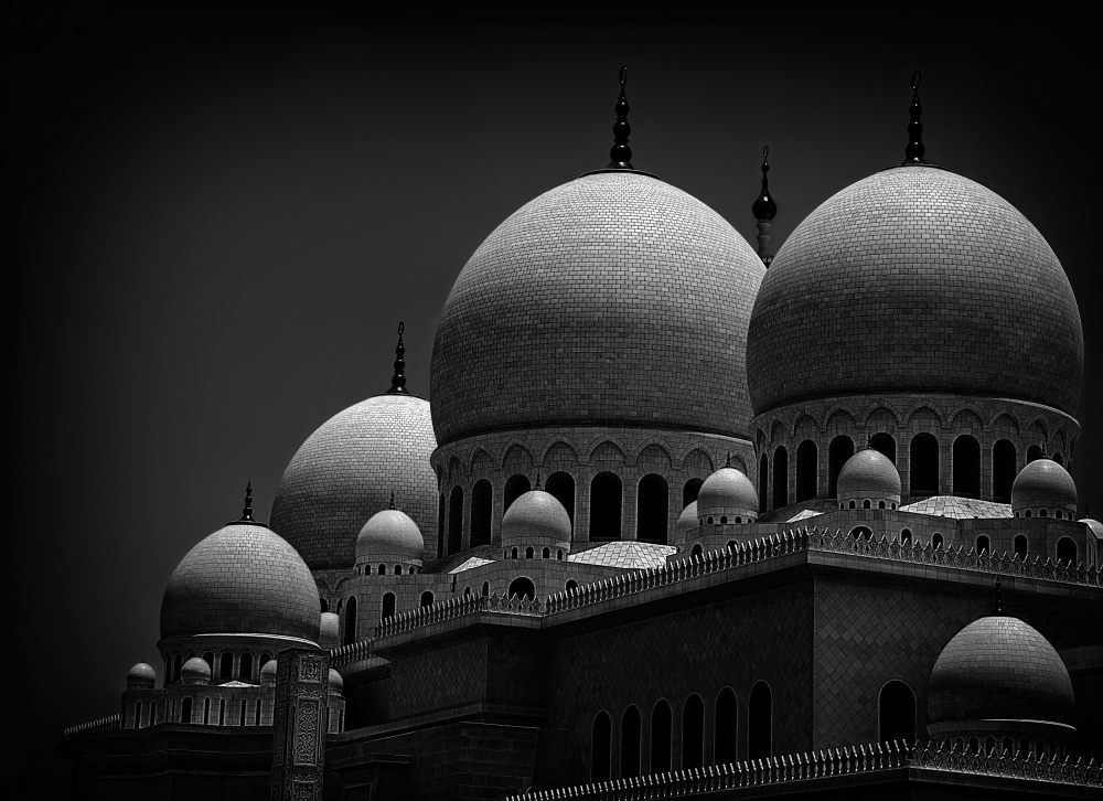 Grand Mosque Abu Dhabi von Sayyed Nayyer Reza