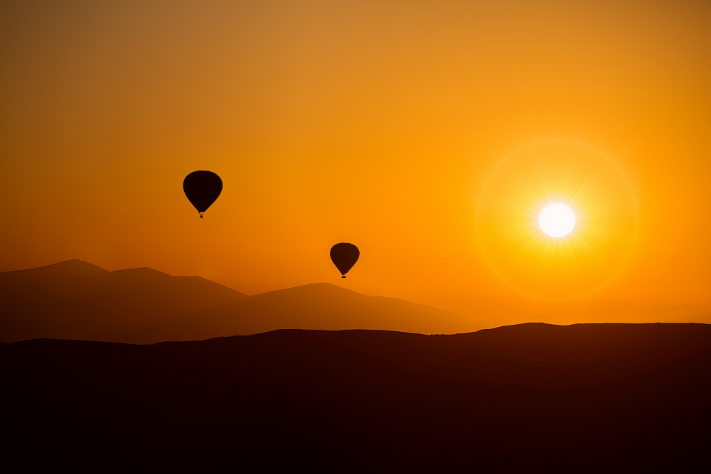 Hot Air Balloons von Sayyed Nayyer Reza