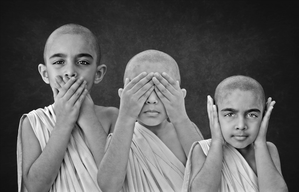 Speak, See, Hear   No Evil von Sayyed Nayyer Reza