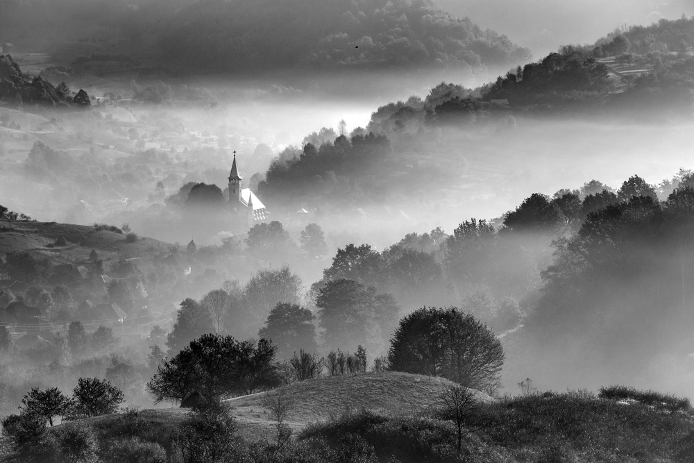 The Church of the Dream Land von Sebastian Vasiu (Sebastiaen)