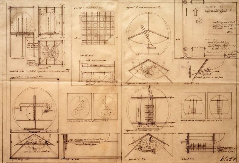 Lichtrequisit einer elektrischen Bühne von Stefan Sebök