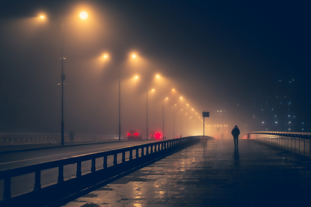 A foggy morning in London von Selaru Ovidiu