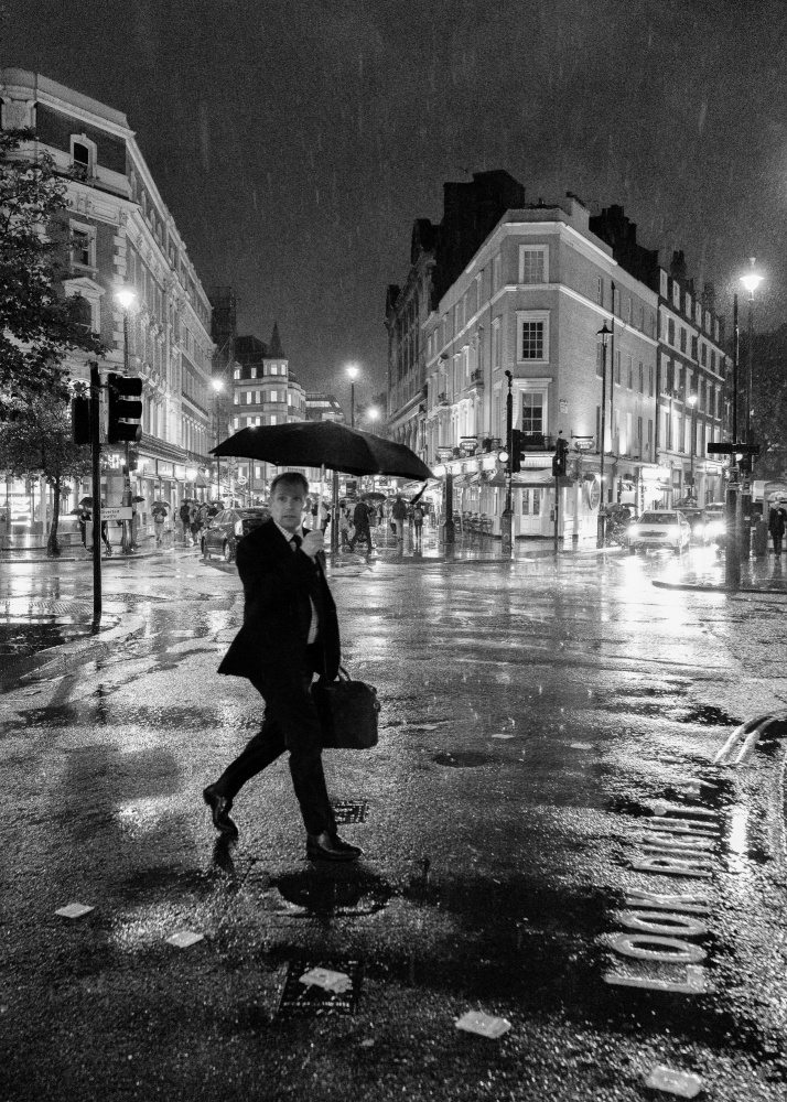 A rainy night in London von Selaru Ovidiu