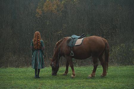 A story with a girl and a horse