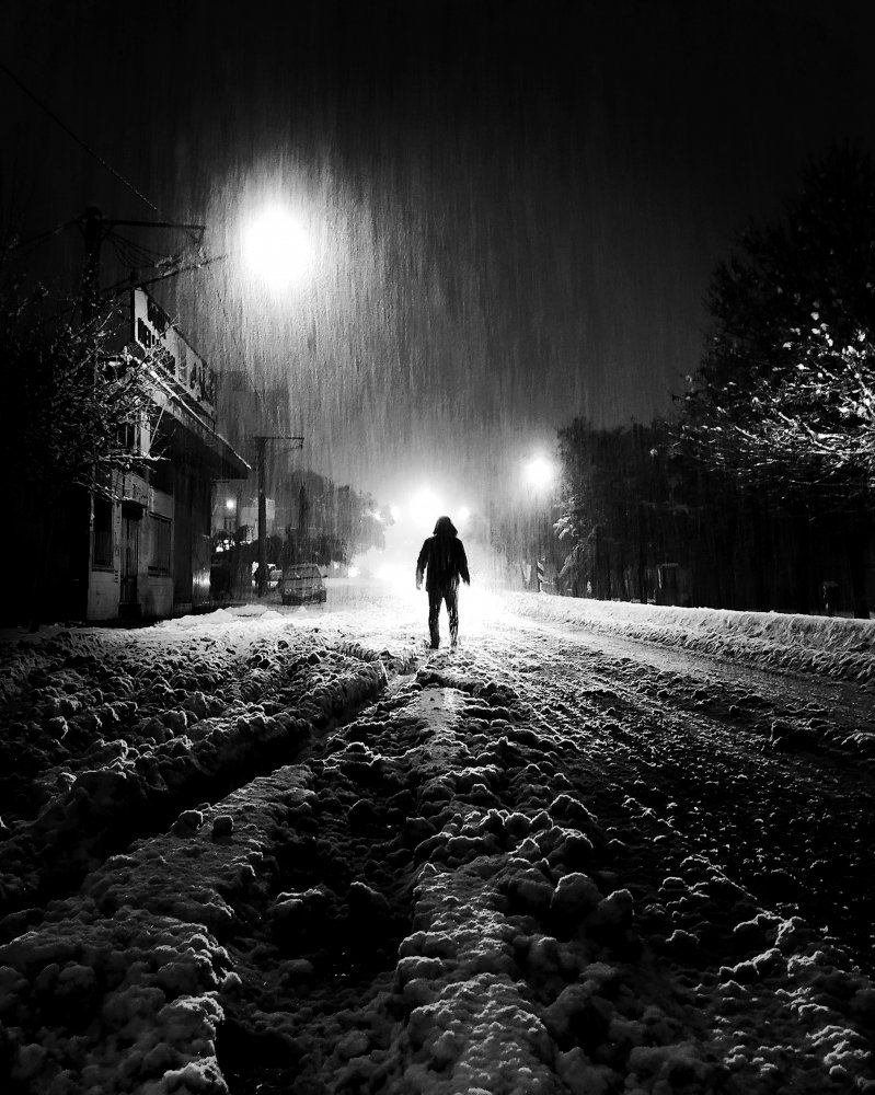 That Snowy night von Shamal Shakibayi