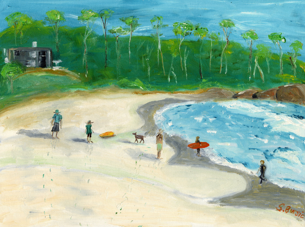 Beach Day von Sharyn Bursic