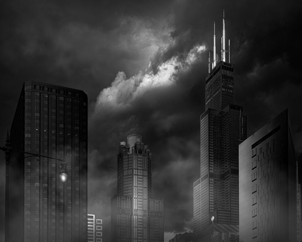 Chicago  Storm von Shelley Quarless