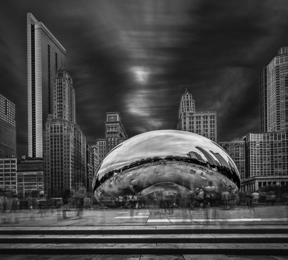 Cloud Gate von Shelley Quarless