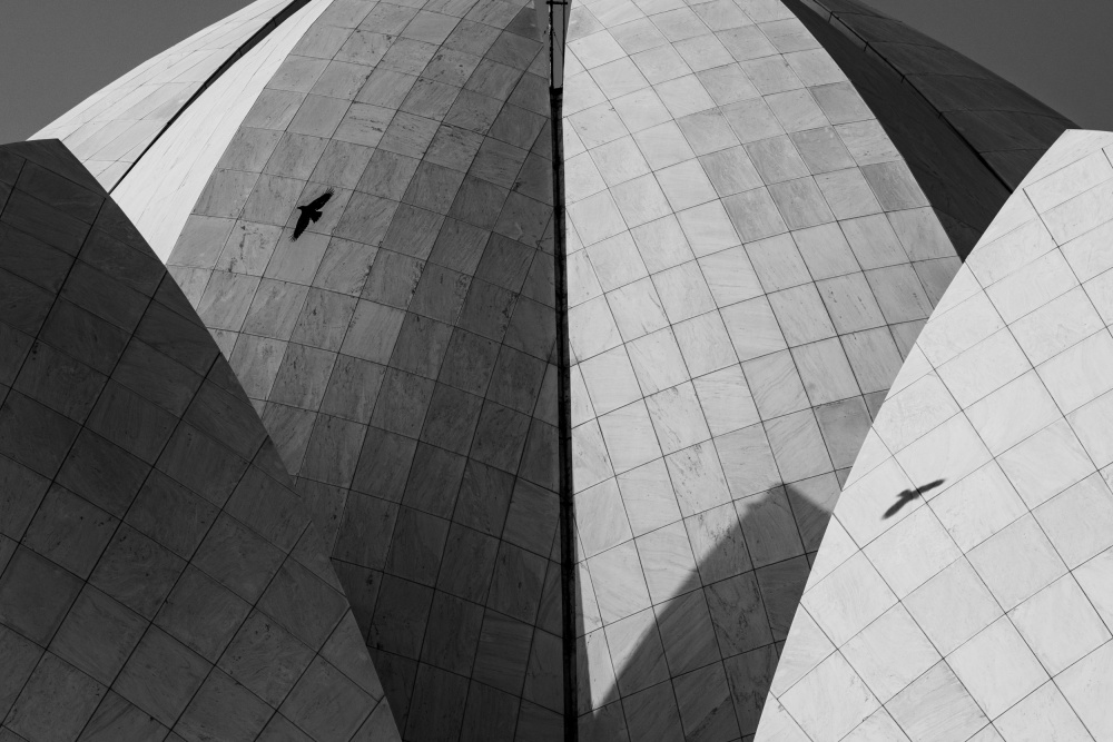 Lotus temple   .. different strokes von Shobhit Chawla