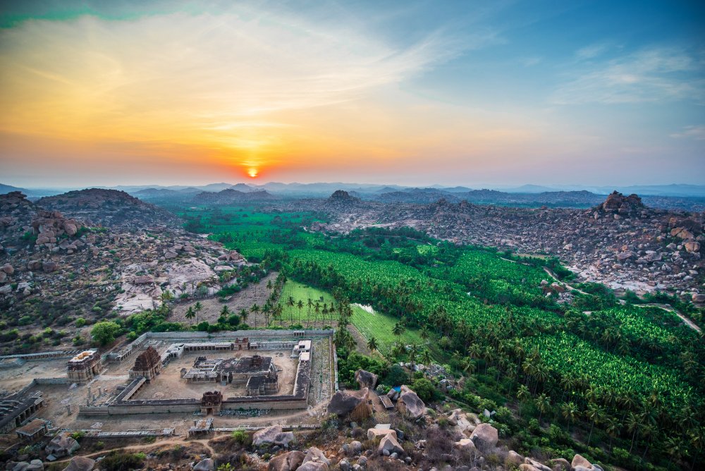 Sunrise Matanga Hill Hampi von SHREENIVAS YENNI