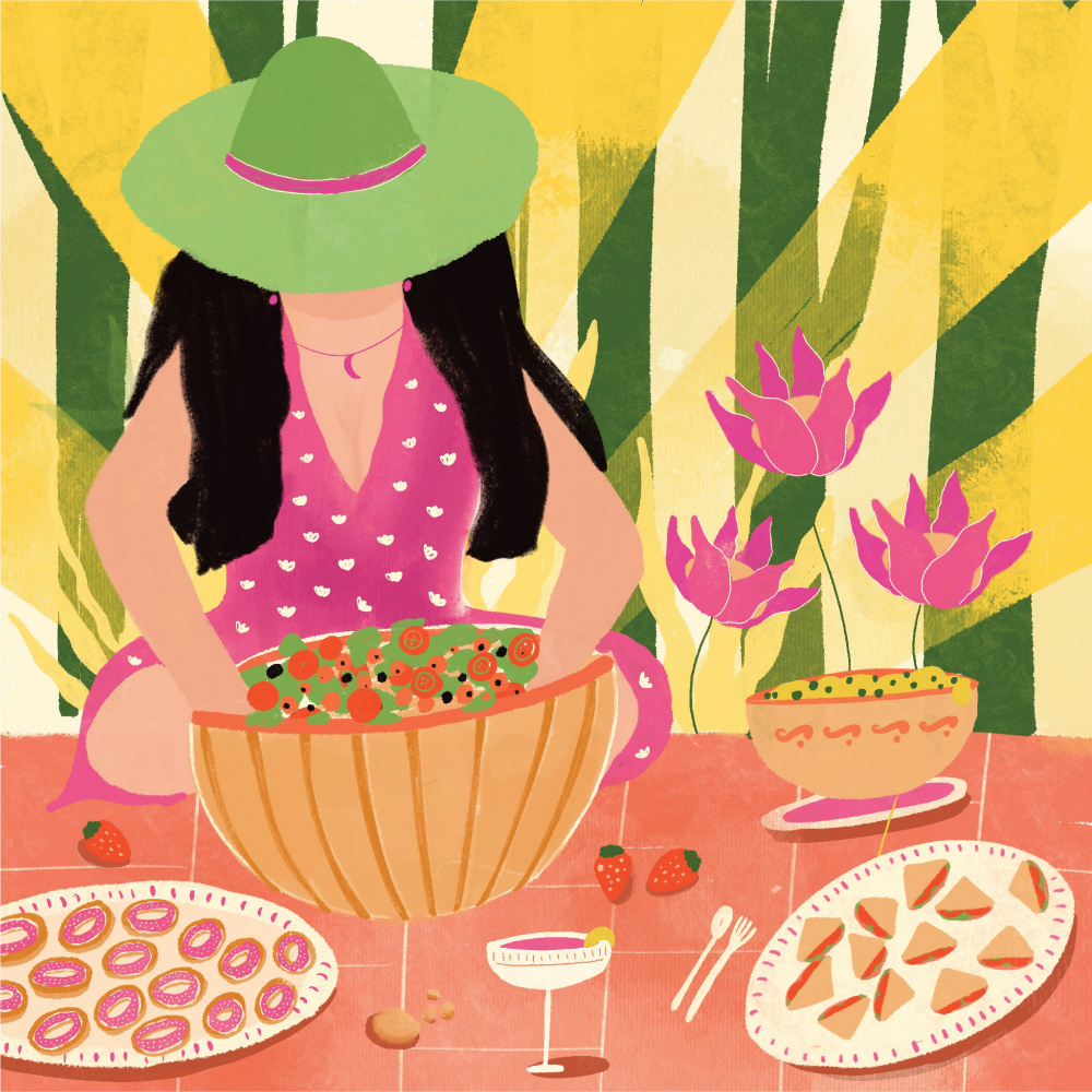 Tropical Picnic von Shriya Bhattacharya