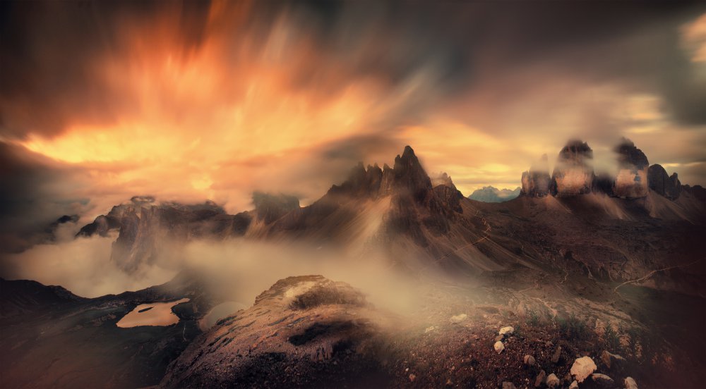 Tre Cime di Lavaredo von Siarhei Mikhaliuk *