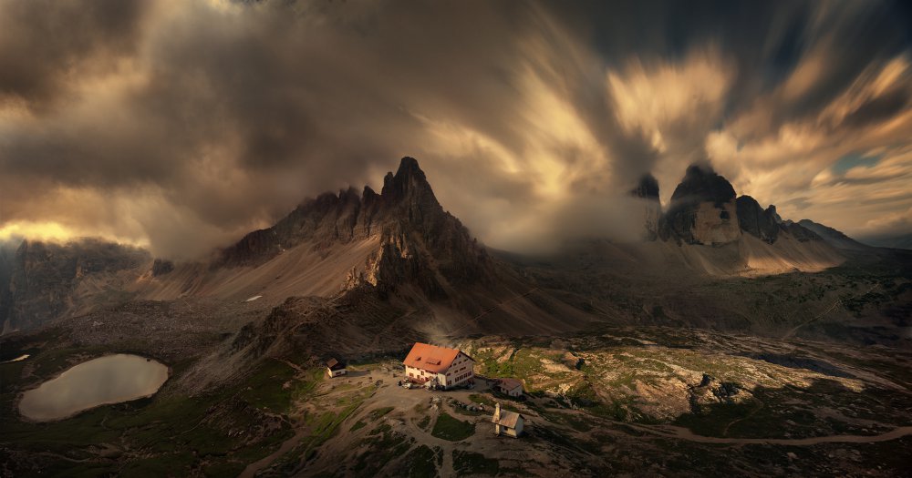 Tre Cime di Lavaredo, morning von Siarhei Mikhaliuk *