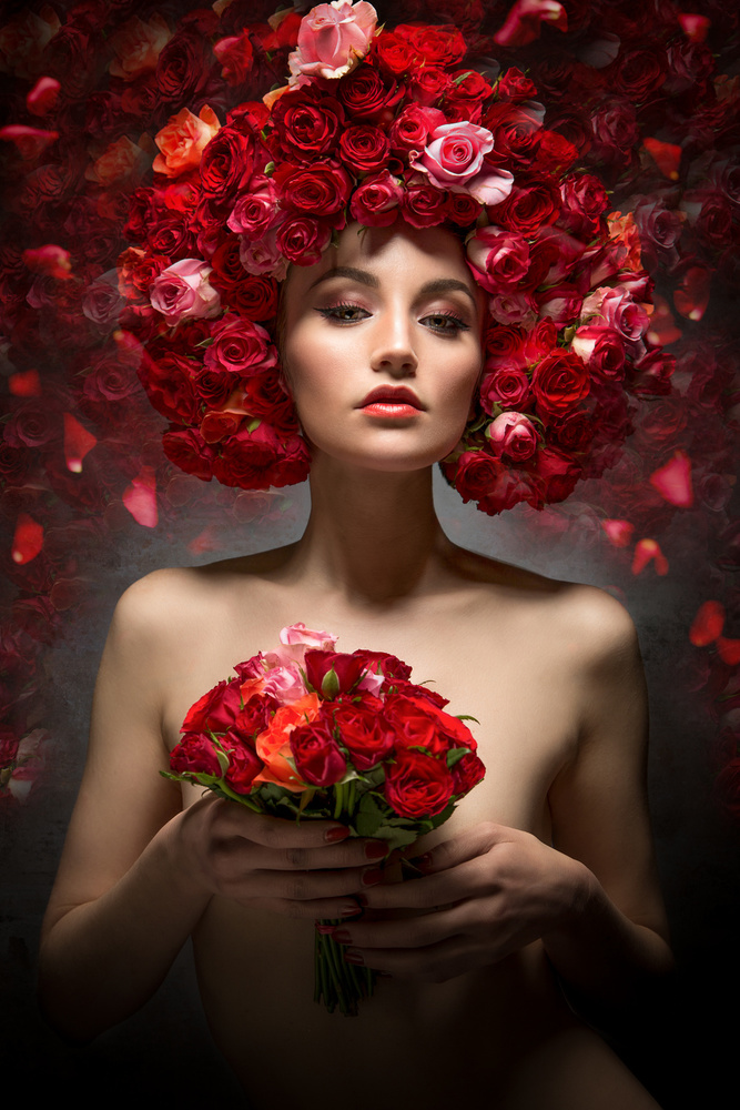 Red roses von Siegart