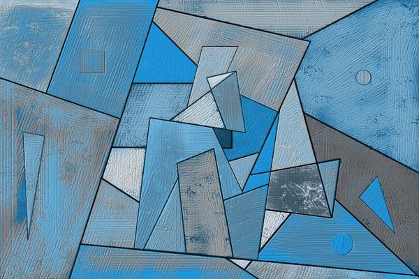 Blue Geometry von Siegfried Schreck