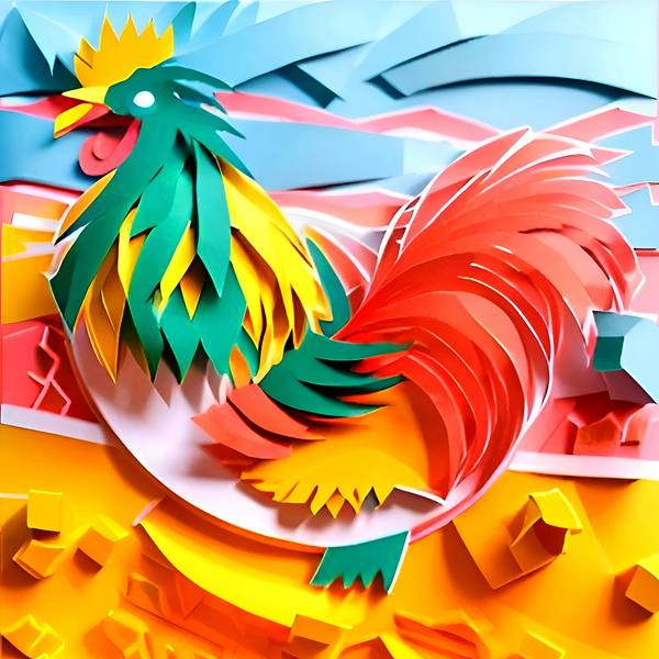 Rooster von Siegfried Schreck