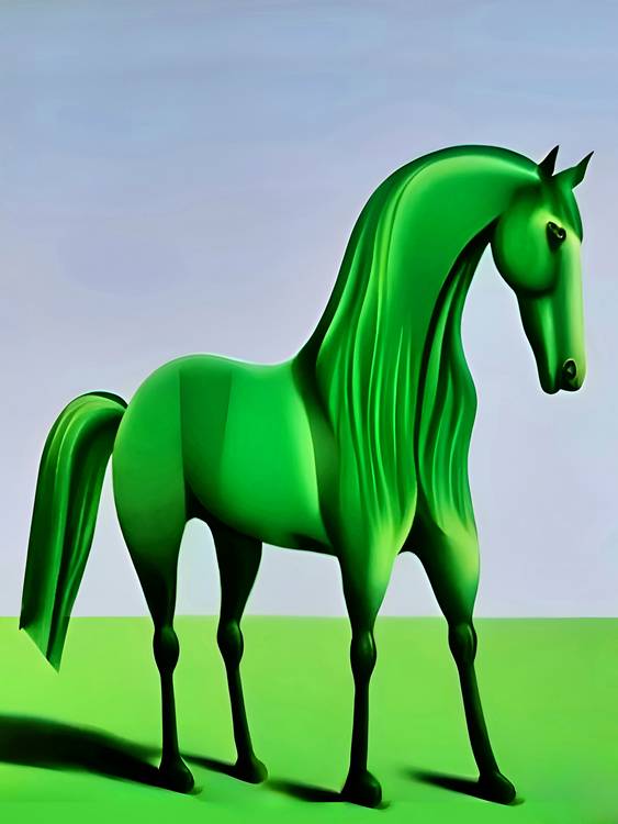 The Green Horse von Siegfried Schreck