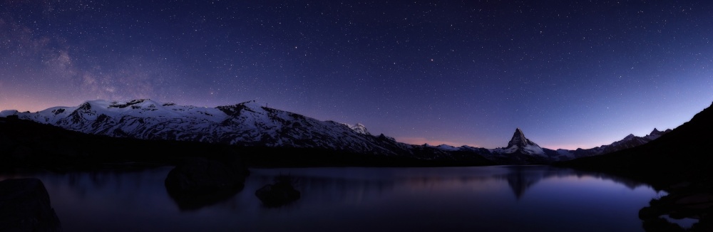 Stars at Matterhorn von Simon Roppel