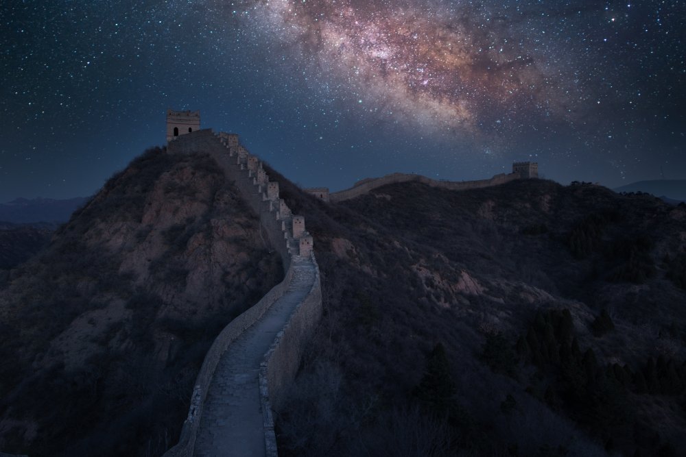 The night of the Great Wall von Simoon