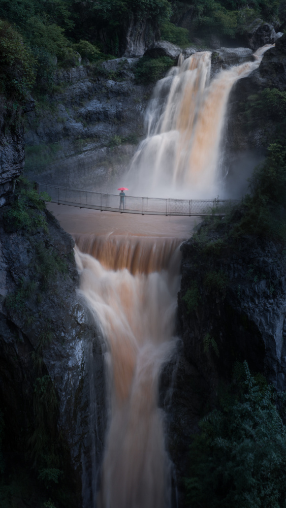 Emei Waterfall von Simoon