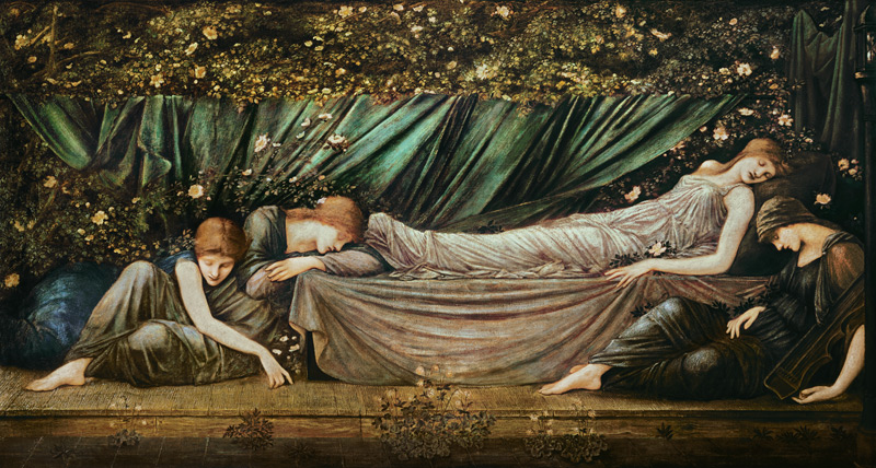 The Sleeping Beauty (Die schlafende Schöne) von Sir Edward Burne-Jones