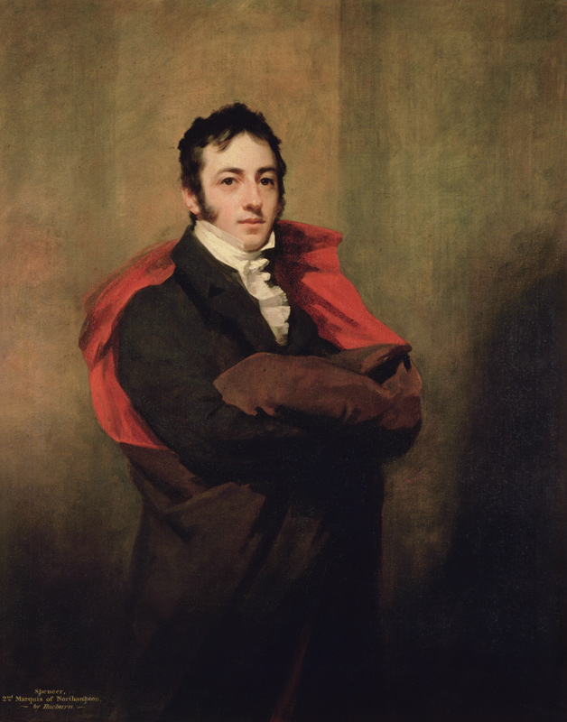 Spencer, 2nd Marquess of Northampton von Sir Henry Raeburn