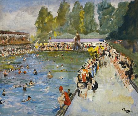 Im Schwimmbad (Chiswick Baths)